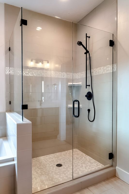 Black Frame Shower Enclosure
